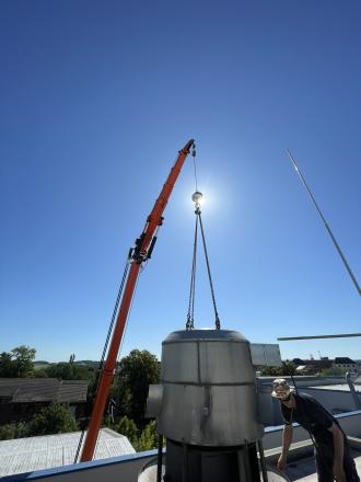 Minikran Kran Jekko SPX 650 Raupenkran mieten 5 Tonnen hydraulischer Jib