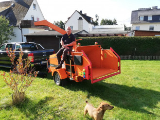 Häcksler Anhängergerät Greenmech Arborist 200 MT 