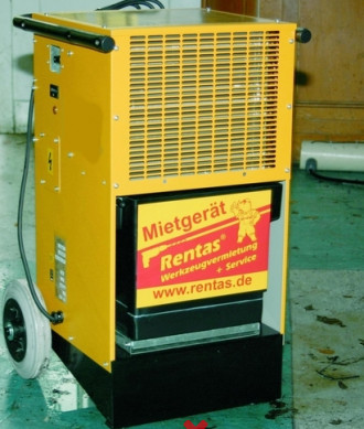 Bautrockner / Entfeuchter für 100 m², 
