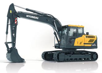 Kettenbagger Hyundai HX 180 AL mit Schnellwechsler OilQuick 70/55 Siegen