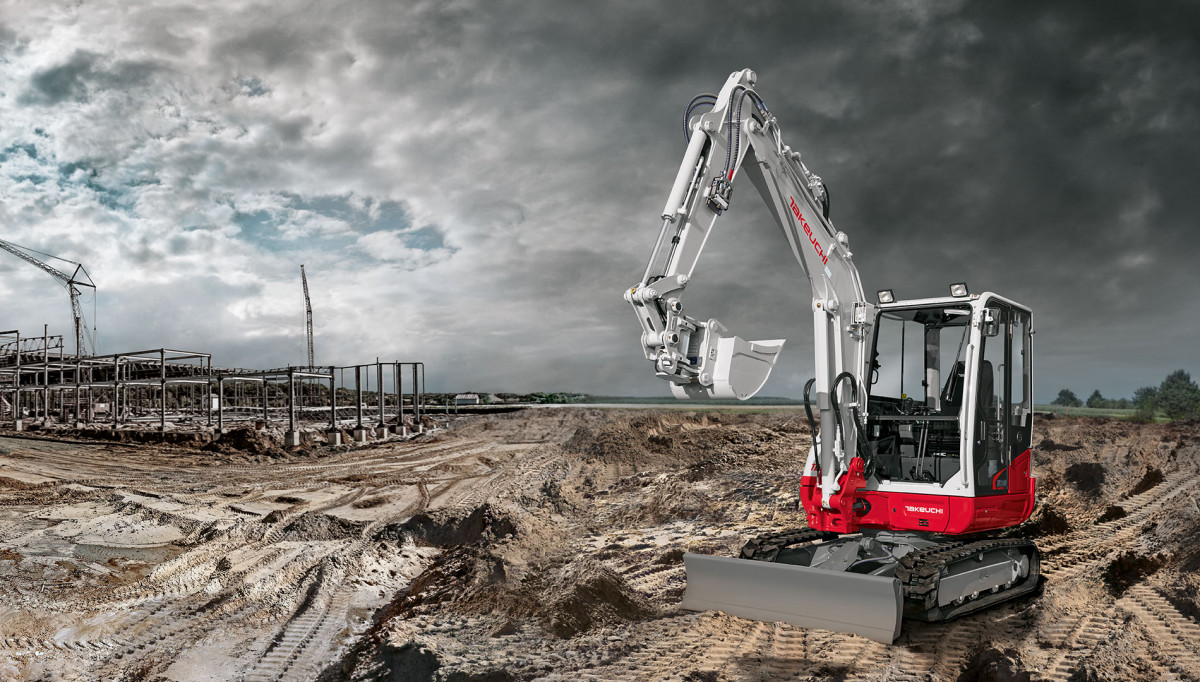 Takeuchi TB 240DPF Minibagger