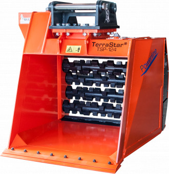 Terra-Star TSP.124 Separator, Sieblöffel, Schaufelseparator, Mischschaufel für Bagger und Radlader h Seevetal