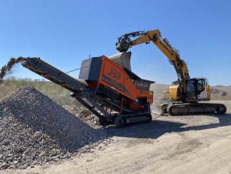 Backenbrecher Schredder Arjes Impactor 250