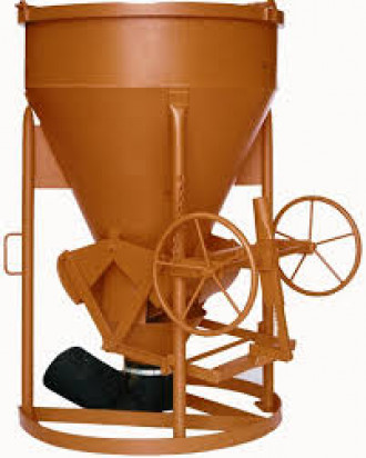 Betonkübel 750 l Kran 