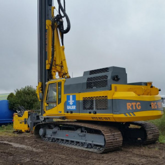 Bauer RTG RG 19 drilling rig 