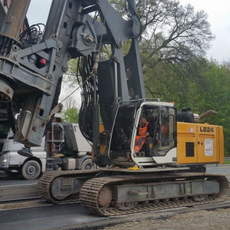 Wiertnica obrotowa Liebherr LB 24
