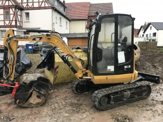 Minibagger Cat 302.7 2700kg