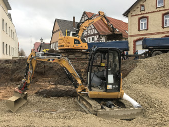 Minibagger Cat 302.7 2700kg