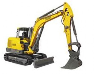 Bagger Saarbrücken mieten Wacker Neuson ET65 Saarbrücken