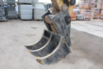 Wurzelrechen für Minibagger 