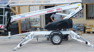 Platforma robocza do przyczep Dinolift 105 TL 