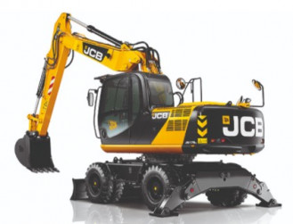 Mobilbagger 18 t JCB JS 175 W Plauen