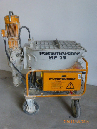 Putzmaschine Putzmeister MP25 Dessau