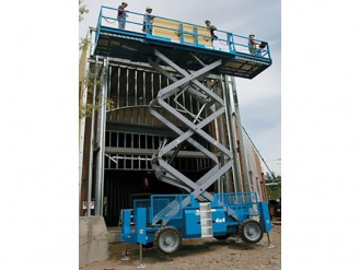 Arbeitsbühne GENIE GS-4390 RT Superdeck AH 15m 