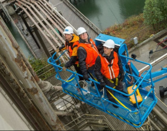 Gelenk Teleskop-Arbeitsbühne 16m GENIE Z- 45 XC Allrad