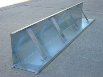 Randschalung aus Aluminium