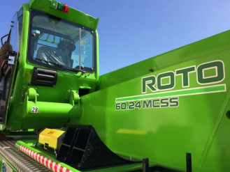 Teleskopstapler 24m mieten MERLO Roto 60.24- 6t