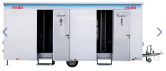 mobi TRAILER 610 Großer Toilettenwagen