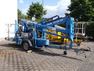 Anhängerarbeitsbühne 12m GENIE TMZ 34/20