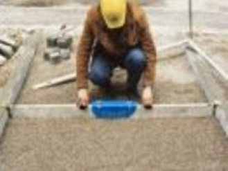 Abziehschienen ALU für Splitt Sand 