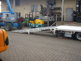 LKW Tandem Tieflader 14t Ges.-Gewicht