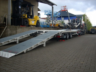LKW Tandem Tieflader 14t Ges.-Gewicht