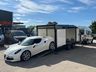 BRIAN-JAMES RACE-SPORT Autotransporter für Rennfahrzeuge