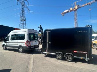BRIAN-JAMES Box Van Kofferanhänger im Aerodesign