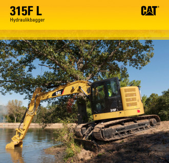 Kettenbagger 16t CAT 315 FLCR VAH (16,8 t) Stuttgart