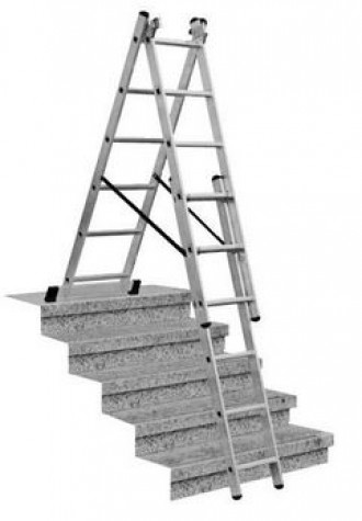 Treppenleiter 2,20 m 