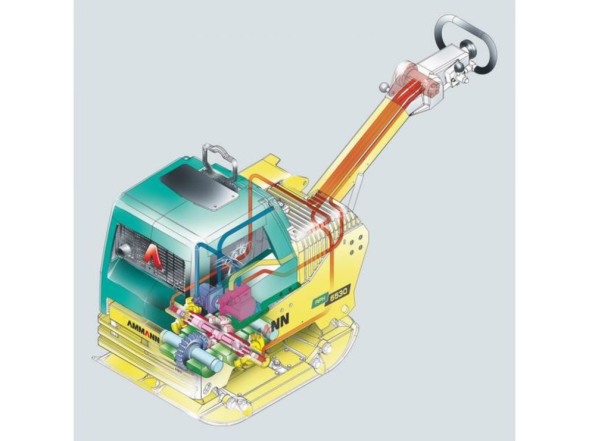 Rüttelplatte 540 kg AMMANN APH 6530