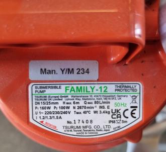 Flachsaug Pumpe Famlily D-storz + Gewebeschlauch