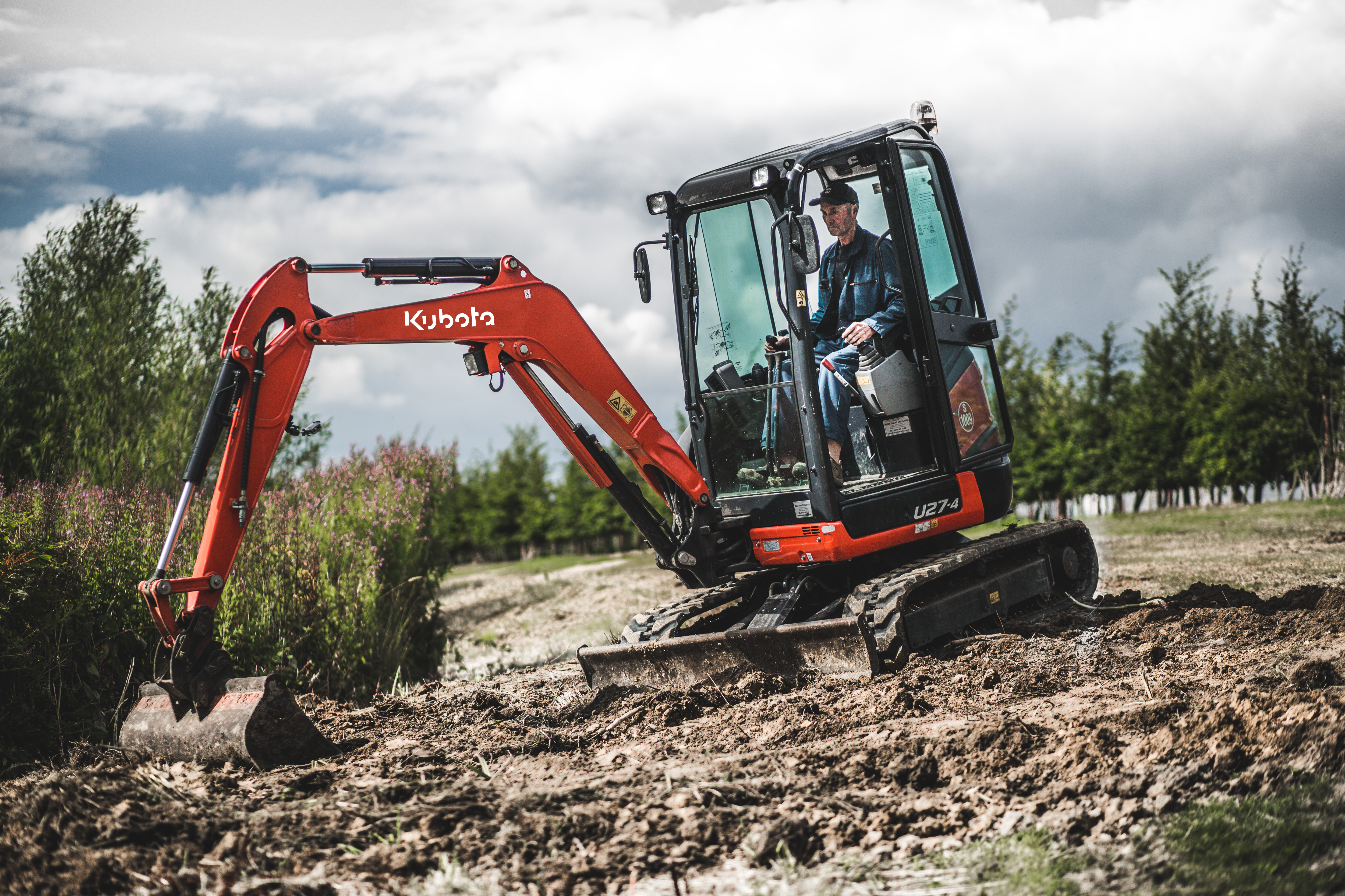 Kubota U27-4 Kurzheck Minibagger mieten