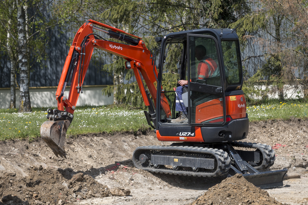 Kubota U27-4 Kurzheck Minibagger