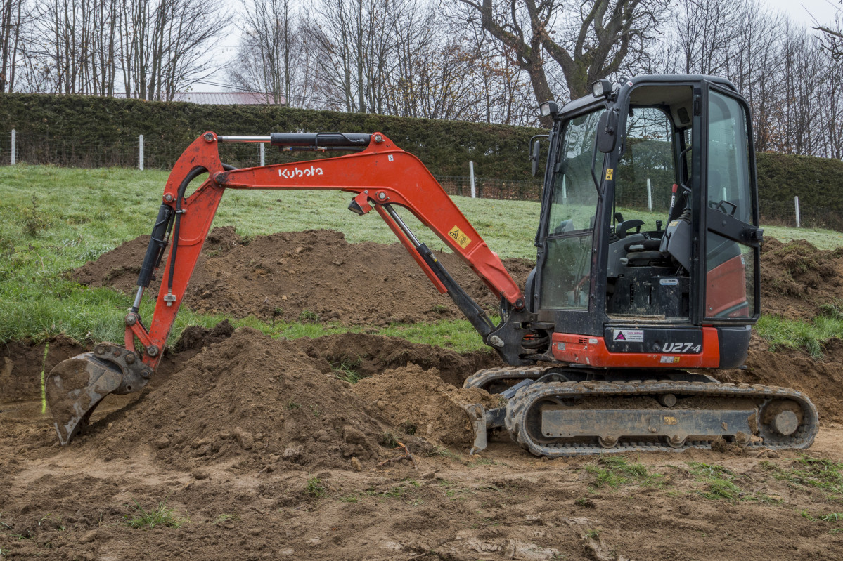 Kubota U27-4 Kurzheck Minibagger