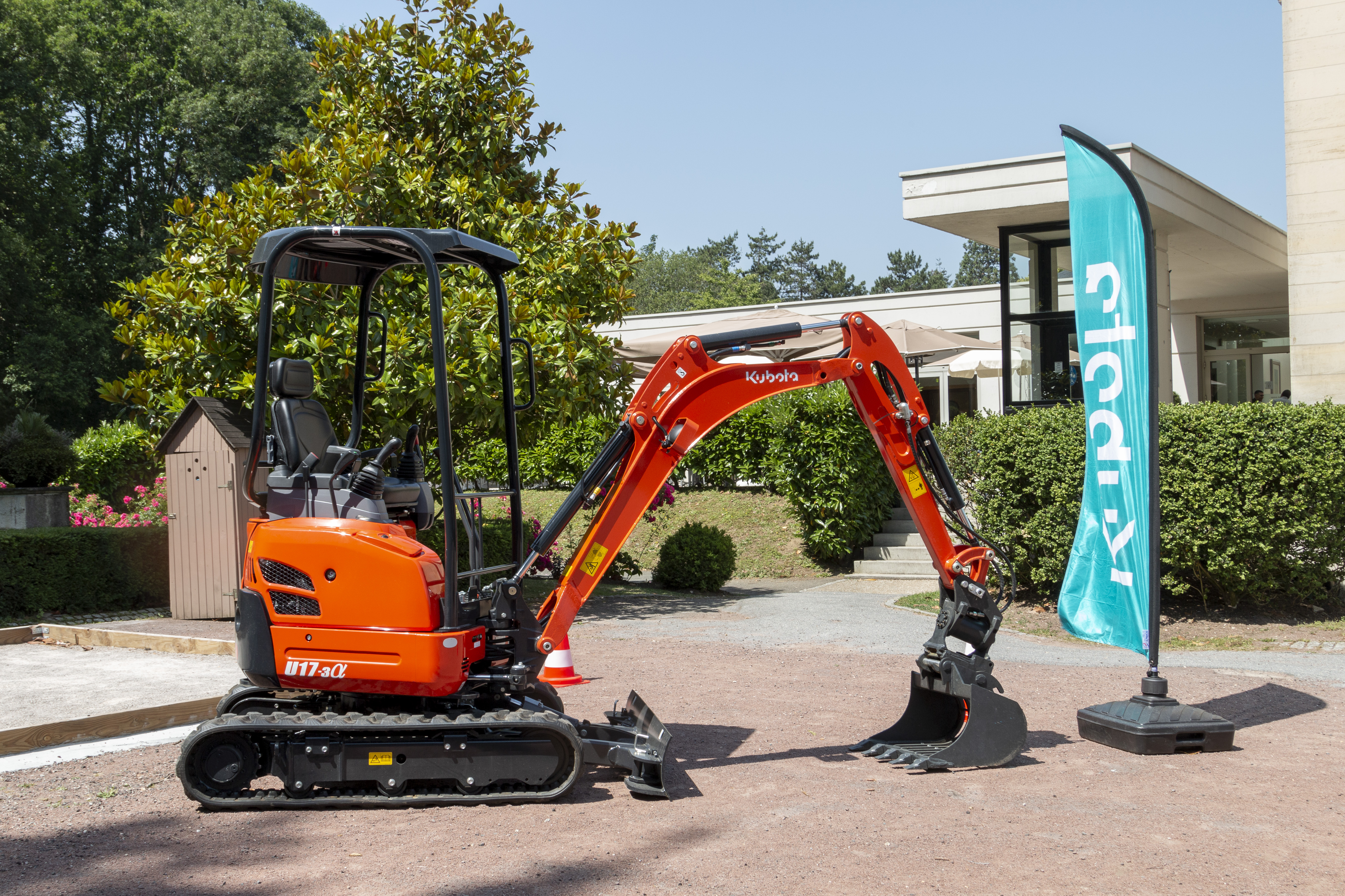 Kubota U17-3 Kurzheck Minibagger mieten