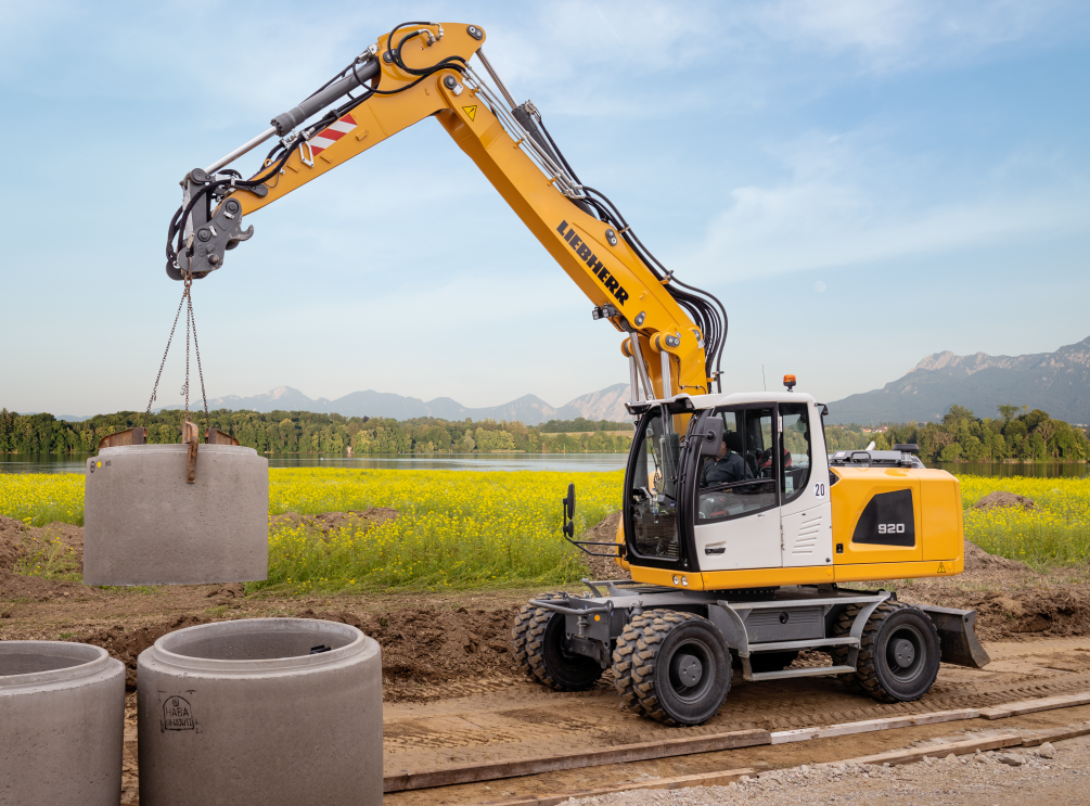 Liebherr A920 Mobilbagger mieten