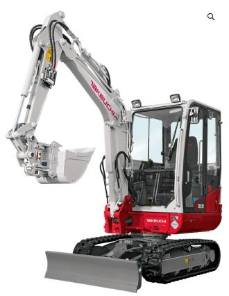 Minibagger TAKEUCHI TB 235-2 - Bio-Öl, Taklock, Powertilt Bamberg