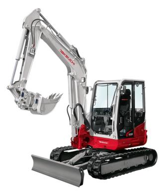 Minibagger TAKEUCHI TB 260 - Bio Öl, Taklock, Powertilt Bamberg