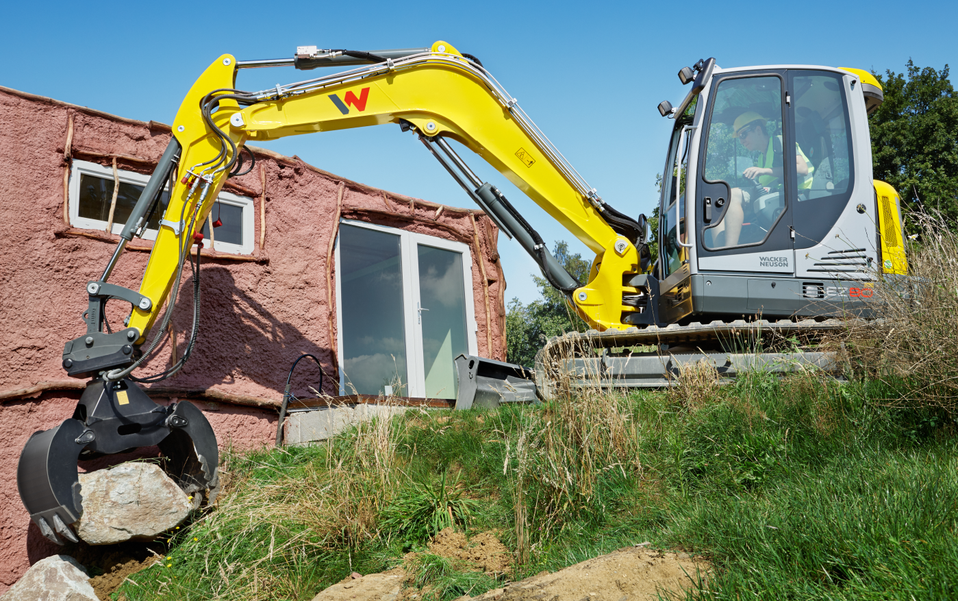 Wacker Neuson EZ80 Kurzheck Minibagger mieten