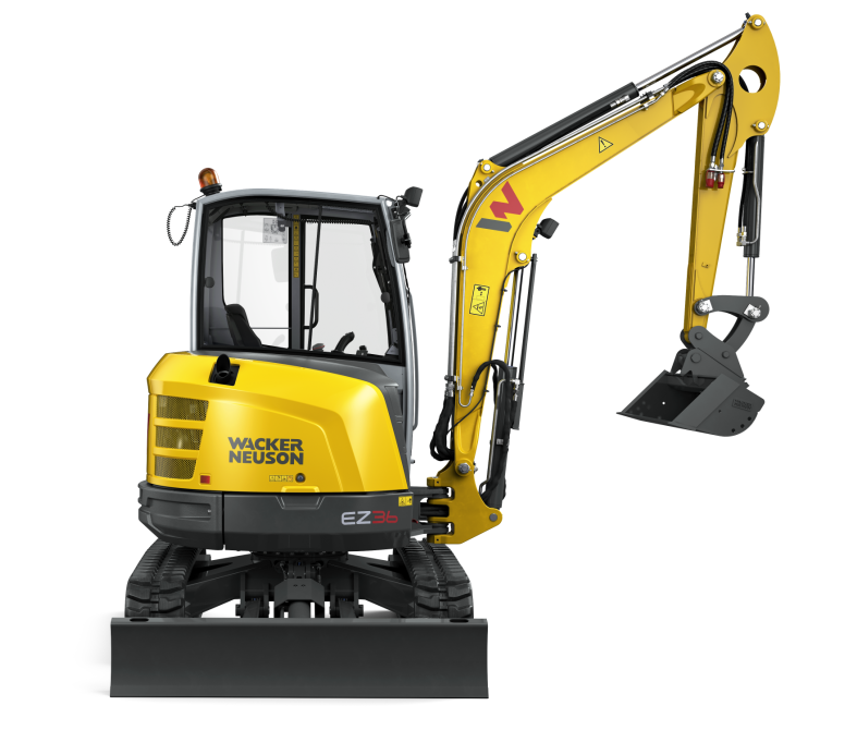 Wacker Neuson EZ36 Kurzheck Minibagger mieten