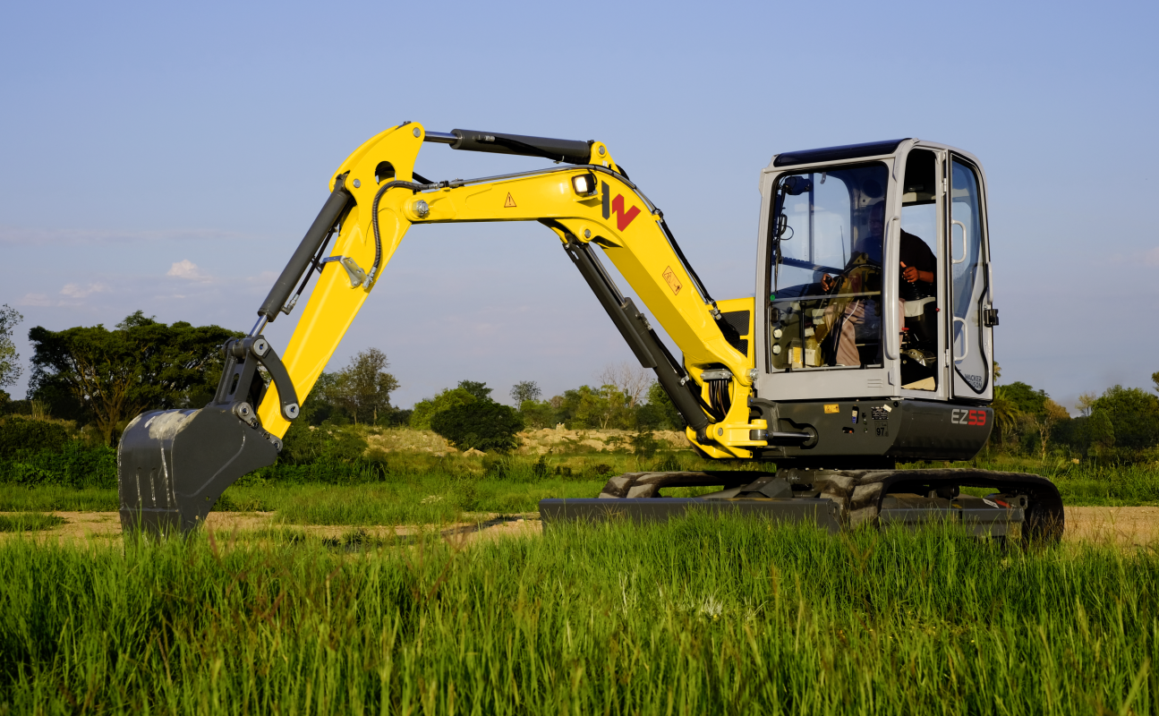 Wacker Neuson EZ50 Kurzheck Minibagger mieten