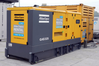 Stromaggregat Atlas Copco QAS325 Würzburg