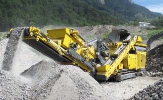 KEESTRACK R3 - Prallbrechanlage 