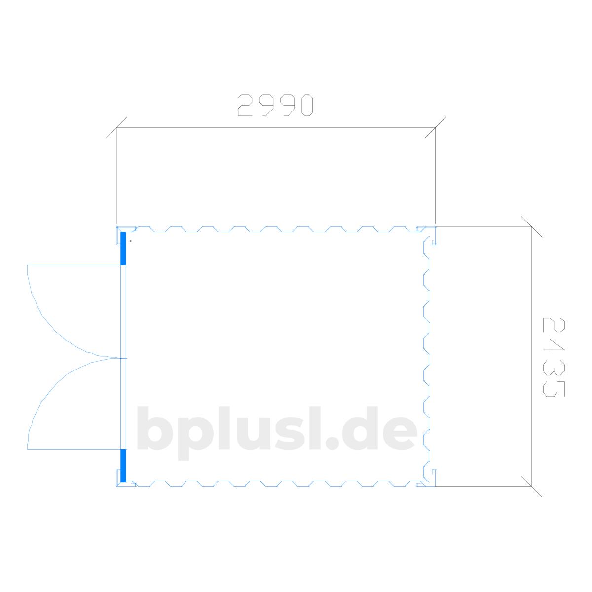 Lagercontainer Typ 10ft / 3 m