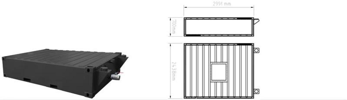 Abwassertank Typ 5 cbm (FT10)