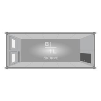 Büro- und Mannschaftscontainer Typ 20’ / 6 m (BM20) Erlangen