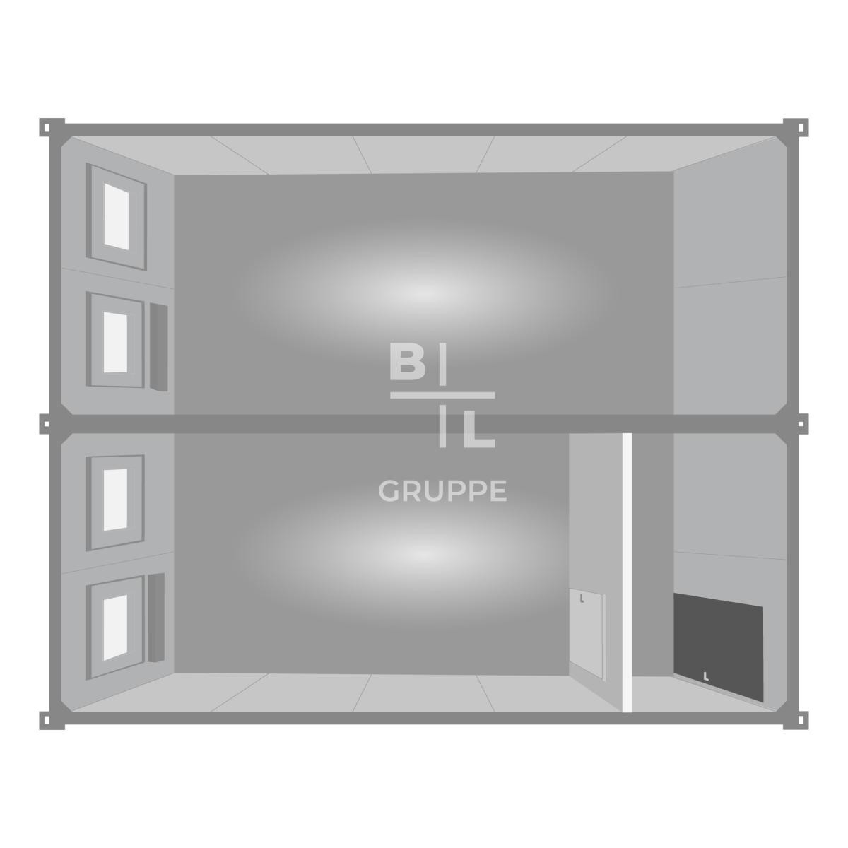 Containeranlage Doppelcontainer (DC20Wf)