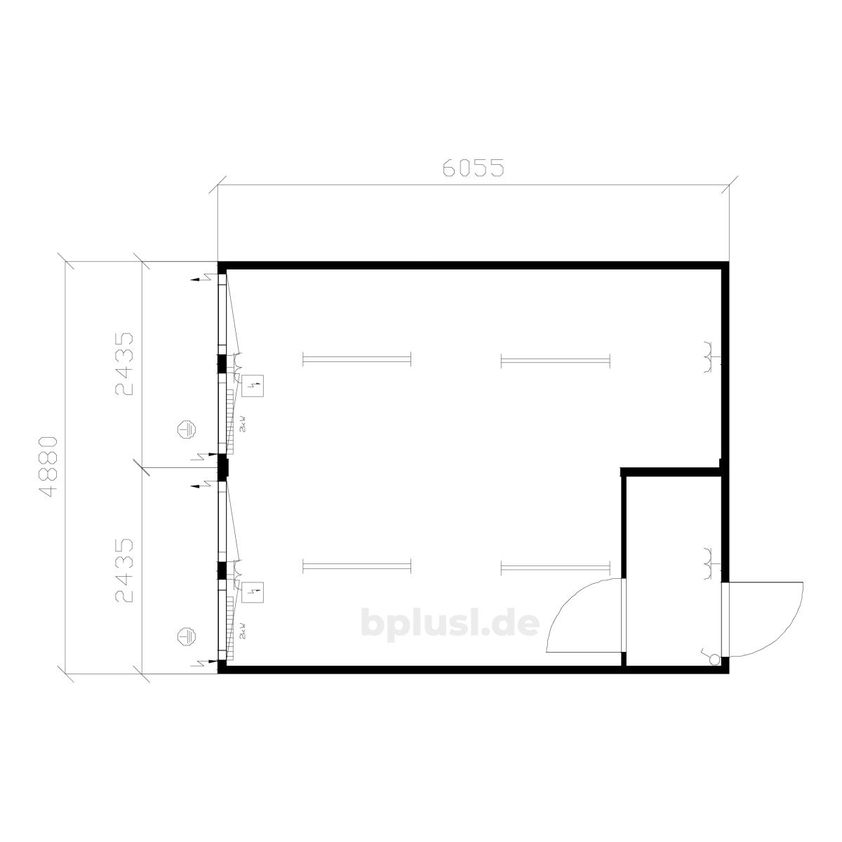 Containeranlage Doppelcontainer (DC20Wf)