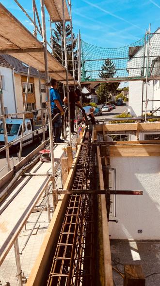 Beton transportieren und einbringen
